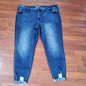 Kansan Skinny High Waist Denim Jeans Size 24 New